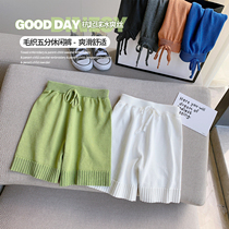 Chen Dashul L mother boy pants 2021 new children handsome fashionable five-point pants baby casual shorts tide
