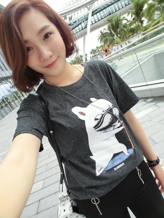 LUSON cha mẹ và con bé lỏng lẻo và thoải mái rơi vai T-shirt mùa hè gia đình mới của ba gia đình được trang bị mẹ và con