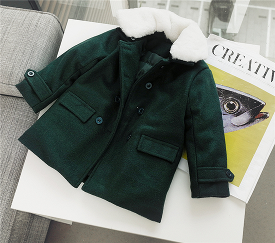Manteau enfant LUSON en flanelle - Ref 2160789 Image 14