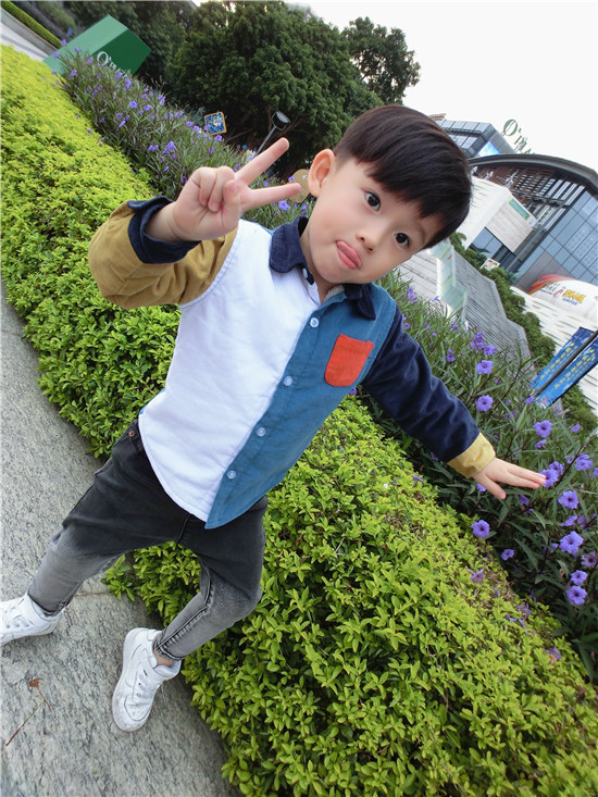 Chemise enfant à manche longue - Ref 2083401 Image 32