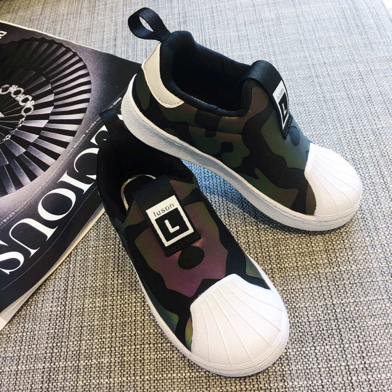 Chaussures enfants en autre LUSON pour printemps - Ref 1037826 Image 14