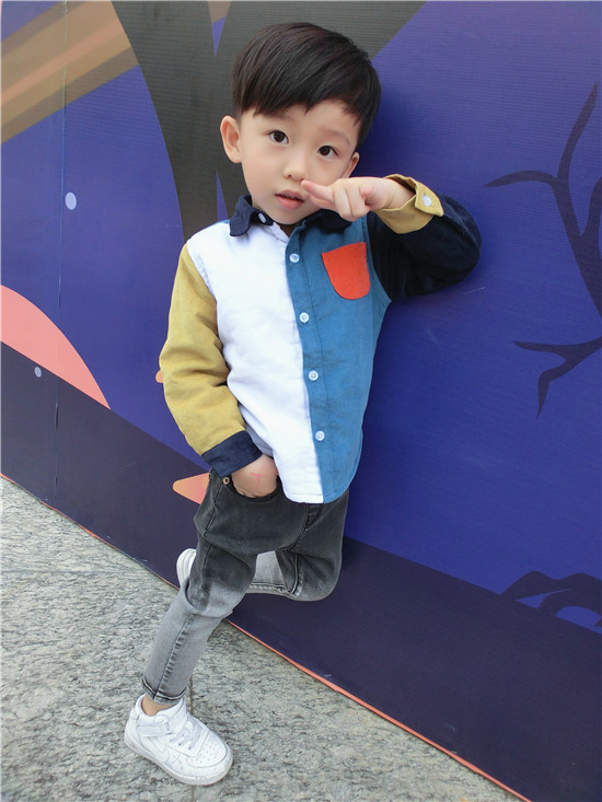 Chemise enfant à manche longue - Ref 2083401 Image 21