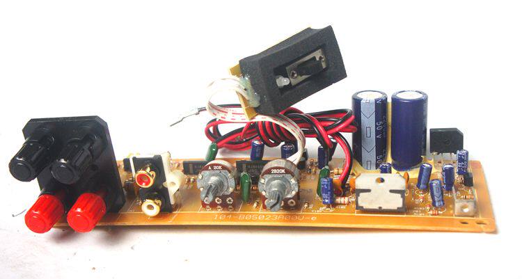 German gold bang pure subwoofer power amplifier board phase frequency automatic standby tda7296