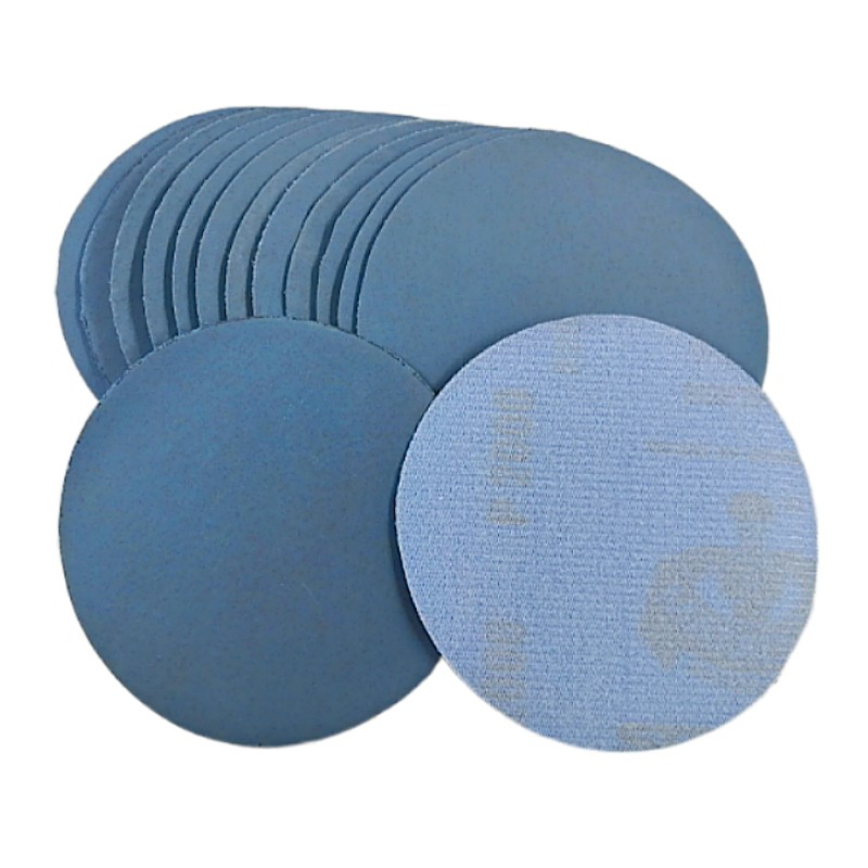 German warriors 2 inch diameter 50mm flocking sandpaper sheet disc self-adhesive sand disc pull down sheet back suede sheet 7000 mesh 