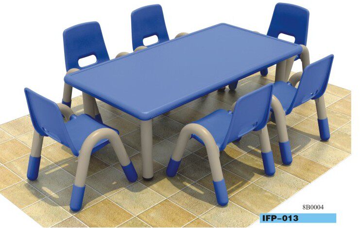 Qite Le children's chair Children's backrest small chair Baby stool Kindergarten table and chair with armrest