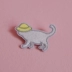 Cat West Cat Thương hiệu ban đầu Mèo thêu Trâm Kitten Trâm Cat Badge Pin Lady Phụ kiện - Trâm cài ghim cài áo sơ mi nam Trâm cài