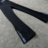 Летние приталенные штаны-клёш, комплект, в западном стиле, высокая талия