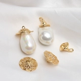 Креативный аксессуар, ожерелье из жемчуга, подвеска, DIY