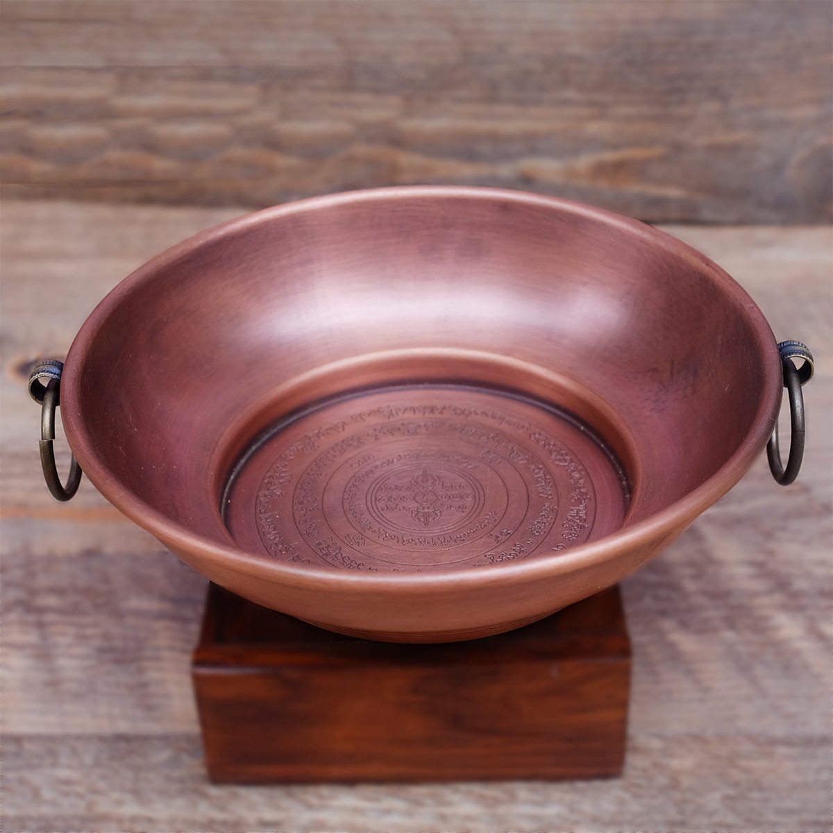 Smoke for disc fire for panting in disc pure copper charred smoke for the round of the altar City fire for a small number