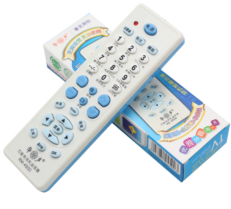RM - 45 million LCD television remote control old flat - plane straight angle machine