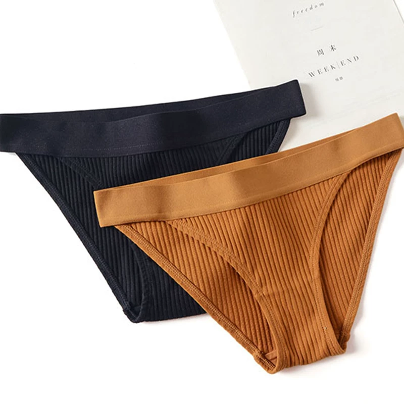 Хлопковое дышащие удобные нижнее белье, sexy pantalоны, тонкие брюки