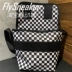 Chính hãng Vans / Vans new nam nữ thể thao sọc caro bag casual bag VN0A4USOJ0Z / BLK - Túi tin nhắn / túi xách tay / Swagger túi