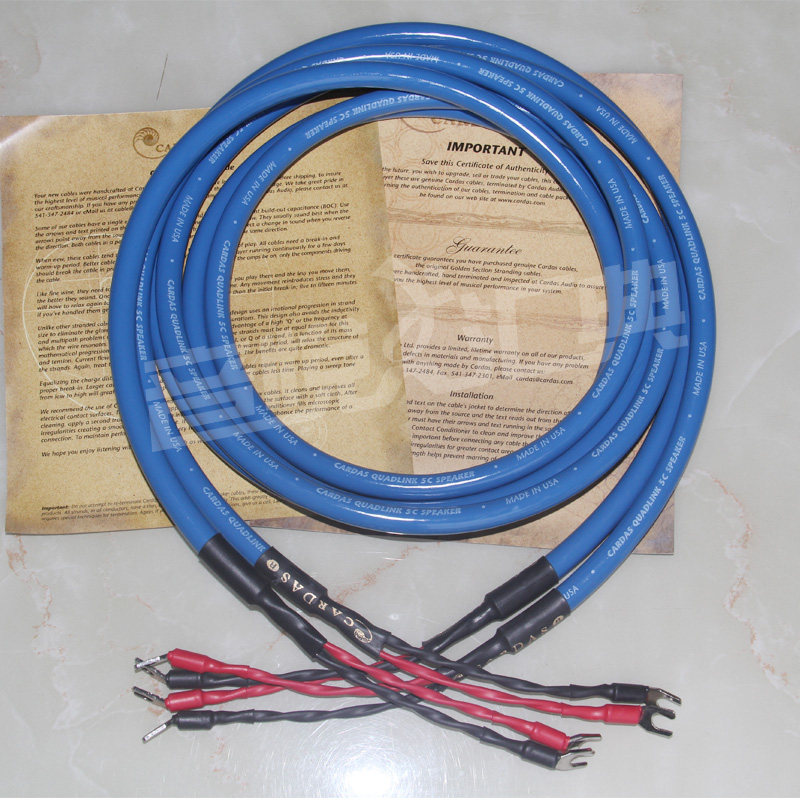 Licensed CARDAS Cardas speaker line CROSSLINK Crown No. 1 speaker line speaker line