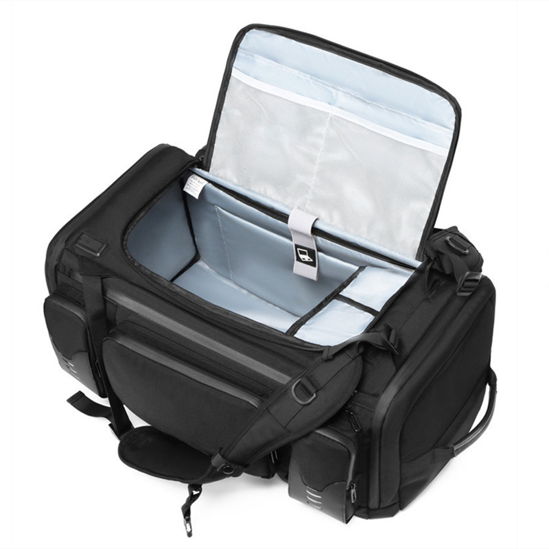 Multifunctional Sports Training Fitness Bag for Men, Extra Large Capacity Business Travel Storage Bag, Hiking and Mountaineering Backpack