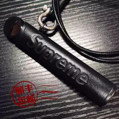 Yue carved 3rd generation three generation spirit relx leather case Protection Anti-drop retro handmade cowhide custom original design