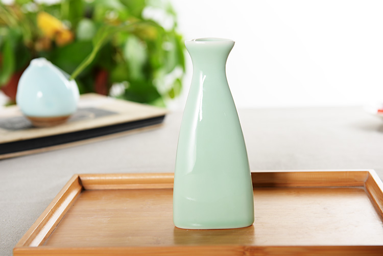 Celadon nóng lạnh gốm Jug Meizi Khánh Bột Qing Qing Rượu Rượu vang vàng đa dạng ly uống rượu tây