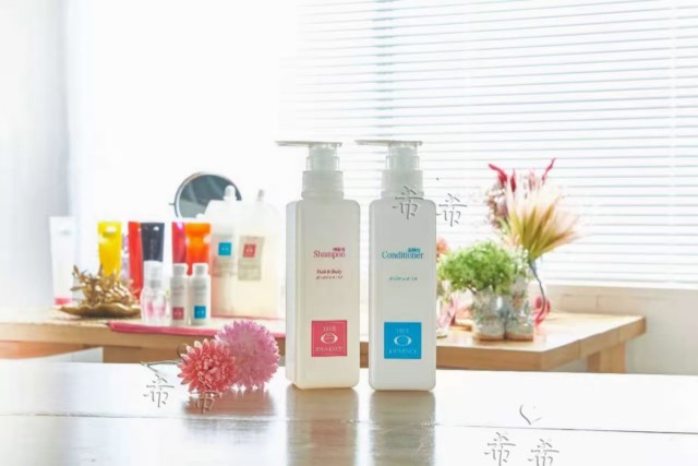 Japanese salon shampoo 400ml day ~ natural silicone-free hair care damaged repair weak acid shower gel