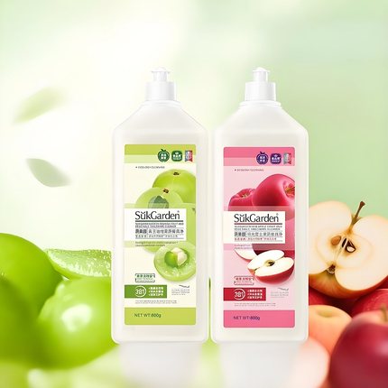 蔬果园加州红柚洗洁精a级食品用果蔬清洗剂家用家庭装囤货装划算
