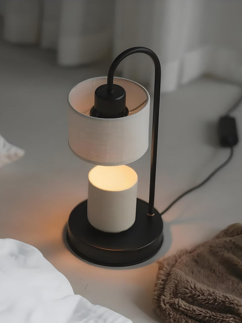 Simple Aromatherapy Wax Melting Lamp, Fragrance Melting Candle Lamp, Timed Bedroom Bedside Table Lamp, Night Light, Ambient Light, Reading Light