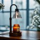 Mini Adjustable Fragrance Wax Melting Lamp, Timed Candle Melting Lamp, Aromatherapy Candle, Bedroom Bedside Table Lamp, Night Light, Ambient Light