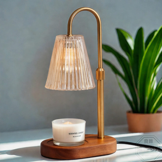 Retro aromatherapy lamp wax melting lamp timed melting candle lamp lifting fireless aromatherapy lamp diffuser night light bedroom bedside lamp