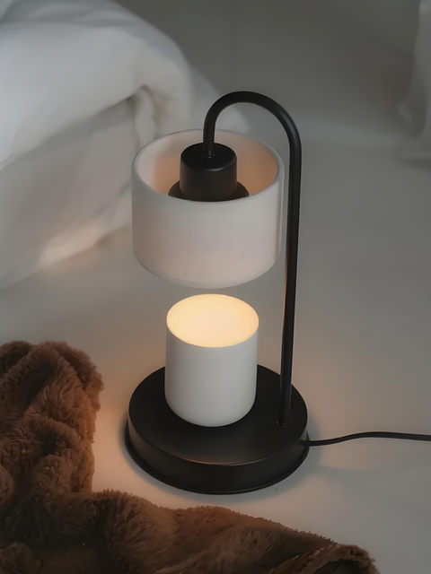 Simple Aromatherapy Wax Melting Lamp, Fragrance Melting Candle Lamp, Timed Bedroom Bedside Table Lamp, Night Light, Ambient Light, Reading Light