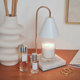 Marble scented candle lamp melted wax lamp hot melt lamp melted candle lamp desk bedside reading lamp atmosphere night light
