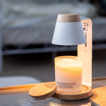 Nordic Simple Adjustable Night Light, Wax Melting Lamp, Candle Melting Lamp, Decorative Table Lamp, Aromatherapy Candle Lamp, Bedroom Bedside Lamp