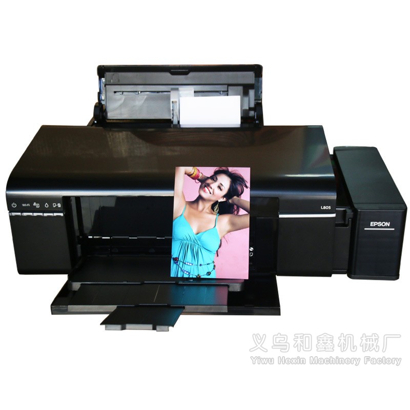 Epson L805 printer Startup Equipment equipment for six color inkjet printer heat transfer machine hot painting