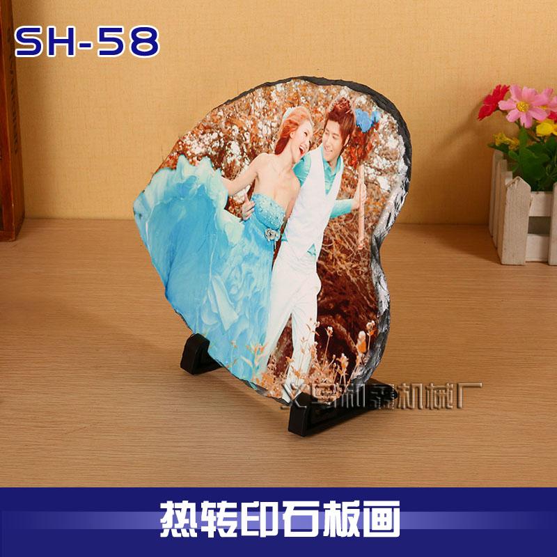 Thermal transfer slate painting stone painting strange stone painting Melaleuca rock painting blank DIY lithograph SH-58