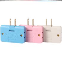 180 degrees rotating one-to-three-socket hole 2 joints flat against wall cabinet slit kitchen portable plug office girl narrow