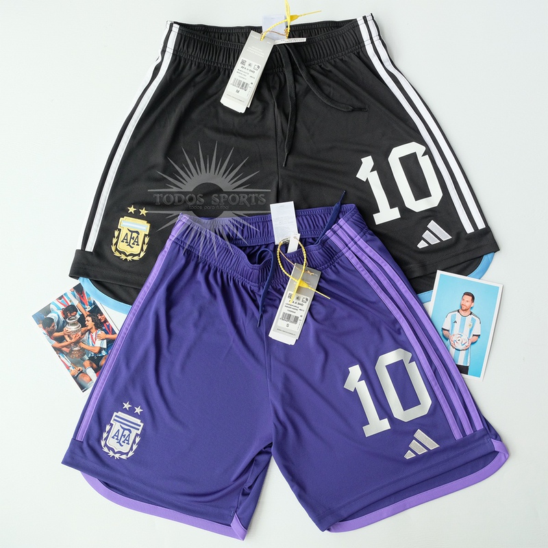 Argentina No. 10 Shorts 2022 World Cup Fan Version Home and Away Football Shorts Hb9216 Hb9213 Argentina No. 10 Shorts 2022 World Cup Fan Version Home and Away Football Shorts Hb9216 Hb9213