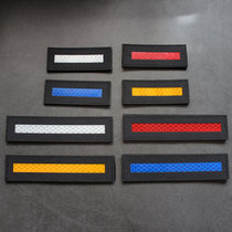 Reflective Velcro laser-cut outdoor bag patch night identification stamp long reflective tactical chest strip badge