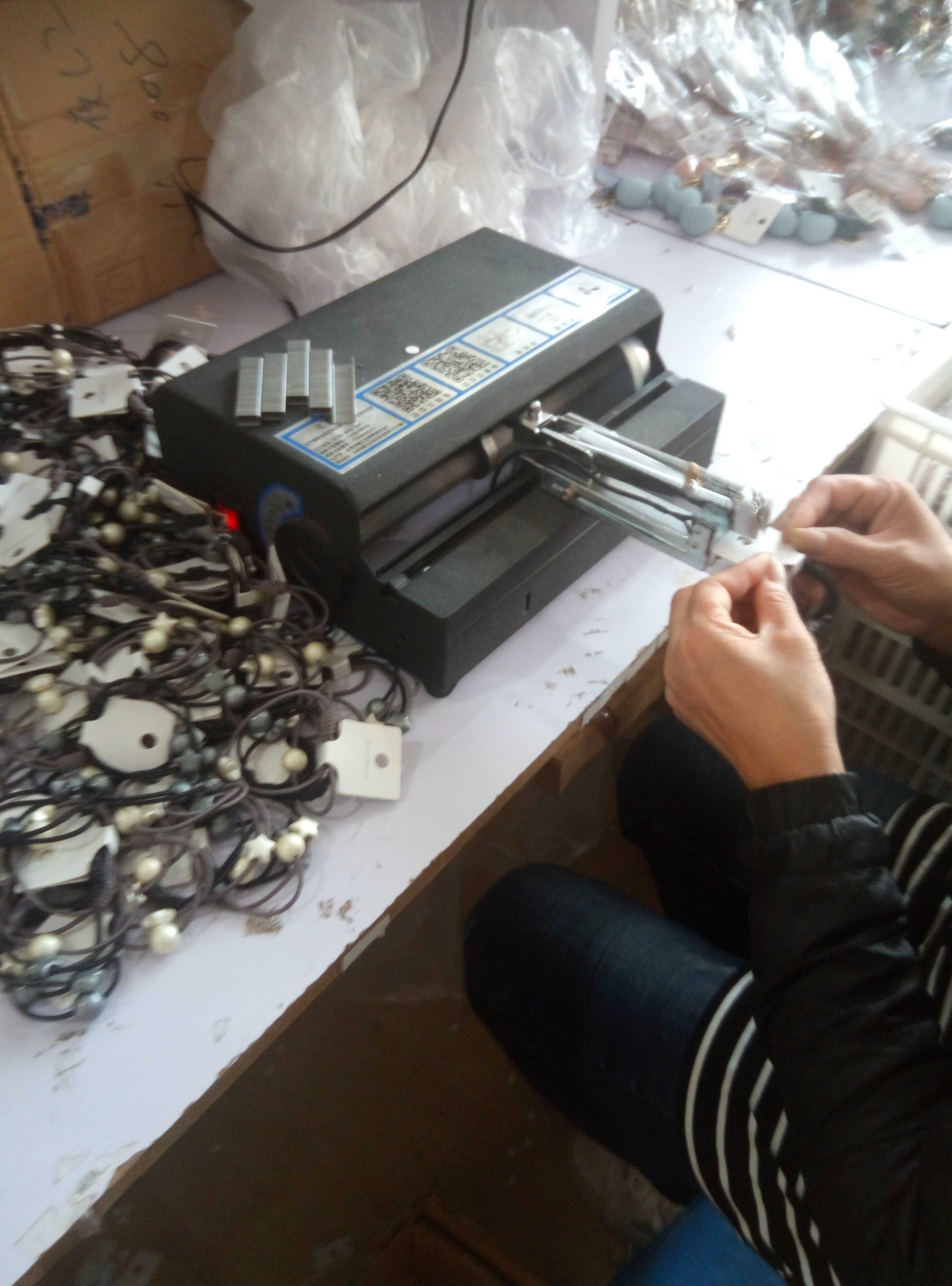 Daffin Bay Multifunction Electric Nail Book Machine Sensing Nail Book Machine Touch Nail Book Machine Collet Nail Book Machine Paper Card Booking Book