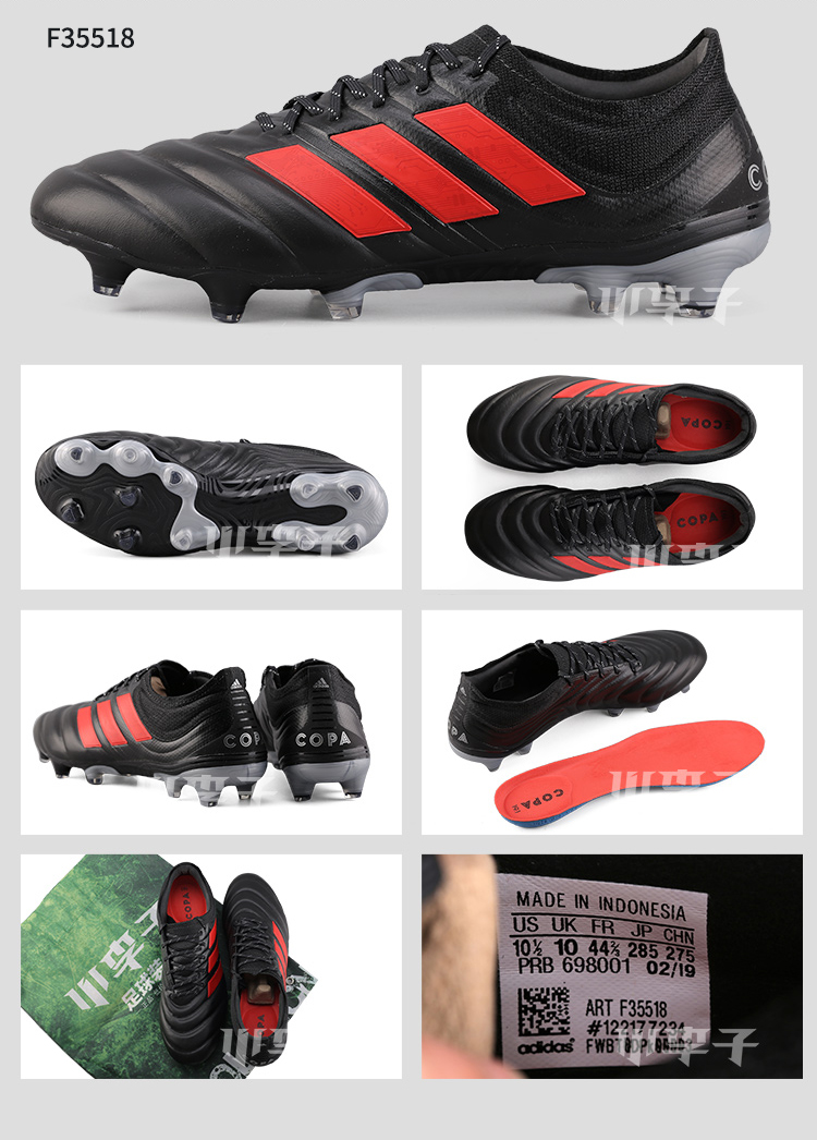 Little mận: truy cập chính hãng adidas adidas COPA 19.1 FG giày đá bóng móng tay dài nam BB9186 - Giày bóng đá giày the thao năm 2021