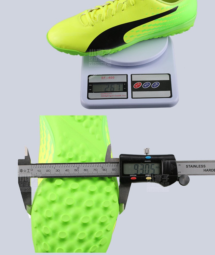 Xiaozizi: truy cập chính hãng Hummer PUMA evoSPEED 17.4 TT-TF giày đá bóng cỏ nhân tạo bị hỏng giày thể thao lining