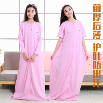 Spring and summer thin sleeping bag for cuhk children student cotton single double summer baby belly protection toddler long short sleeve anti-kicking quilt