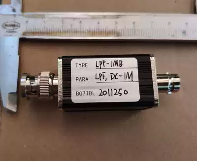 1M2M5M10M30M40M100M500M1G Low-pass filter LPF BNC port