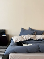 SGL-CREAM Contrast Color-Dark Blue и ячмень серый