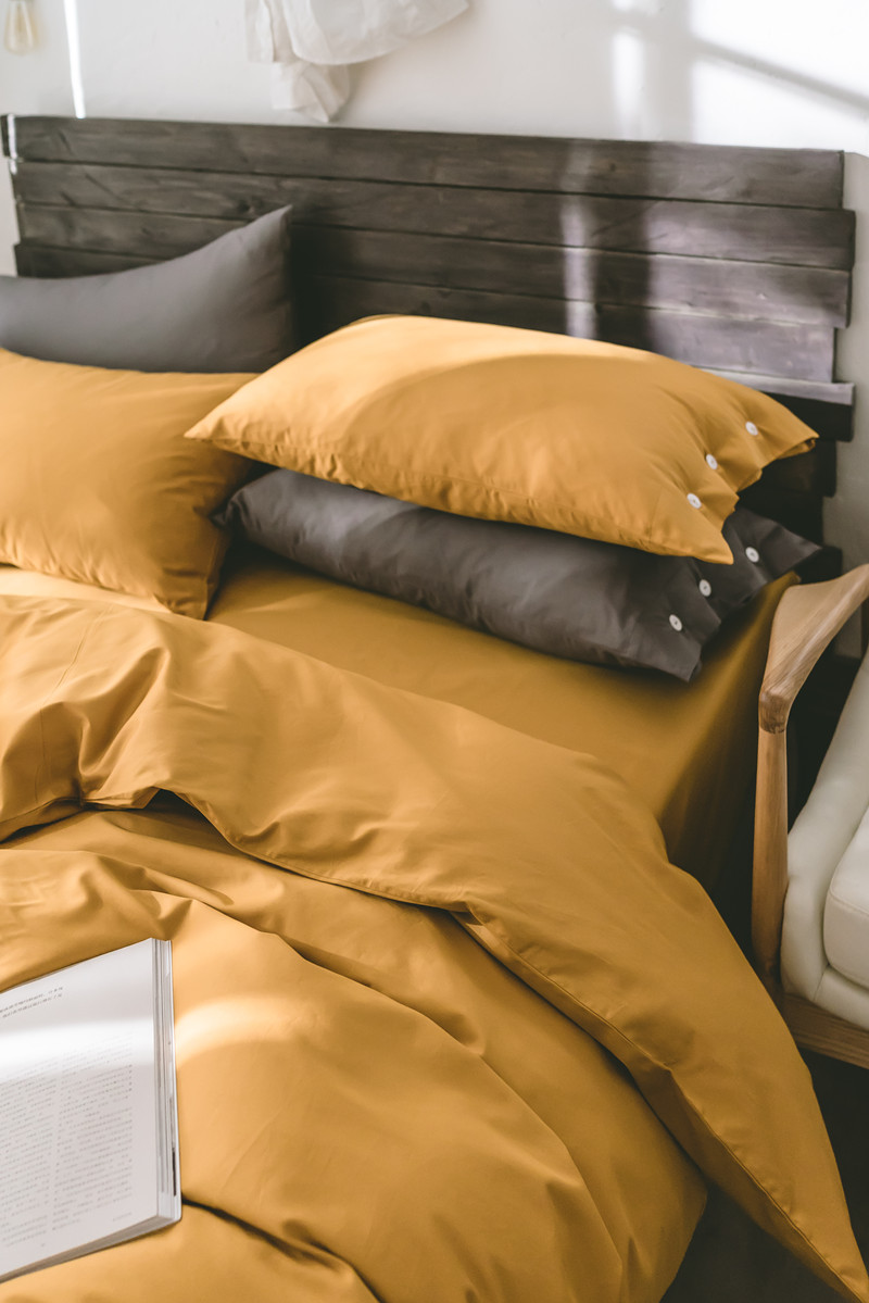 60 chiếc gối dài bằng vải cotton satin nút đơn gối đặt màu sắc tinh khiết gối màu cặp goi cao su