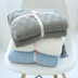 ins nordic handmade bông slub Đi văng đan bông chăn len cho văn phòng ăn trưa nghỉ ngơi giải trí mền chăn mền - Ném / Chăn chăn lông cừu hàn quốc Ném / Chăn