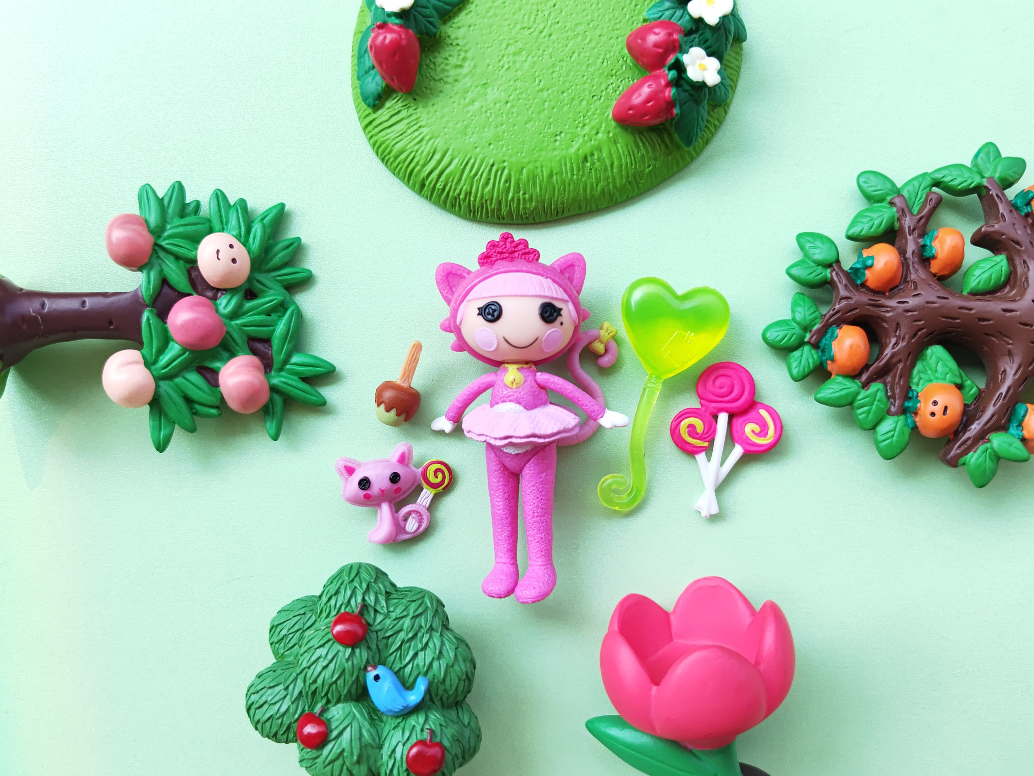 Коробочная кукла-игрушка Caiyun Lele Lalaloopsy стиль, около 7,5 см, различный небольшой дефект