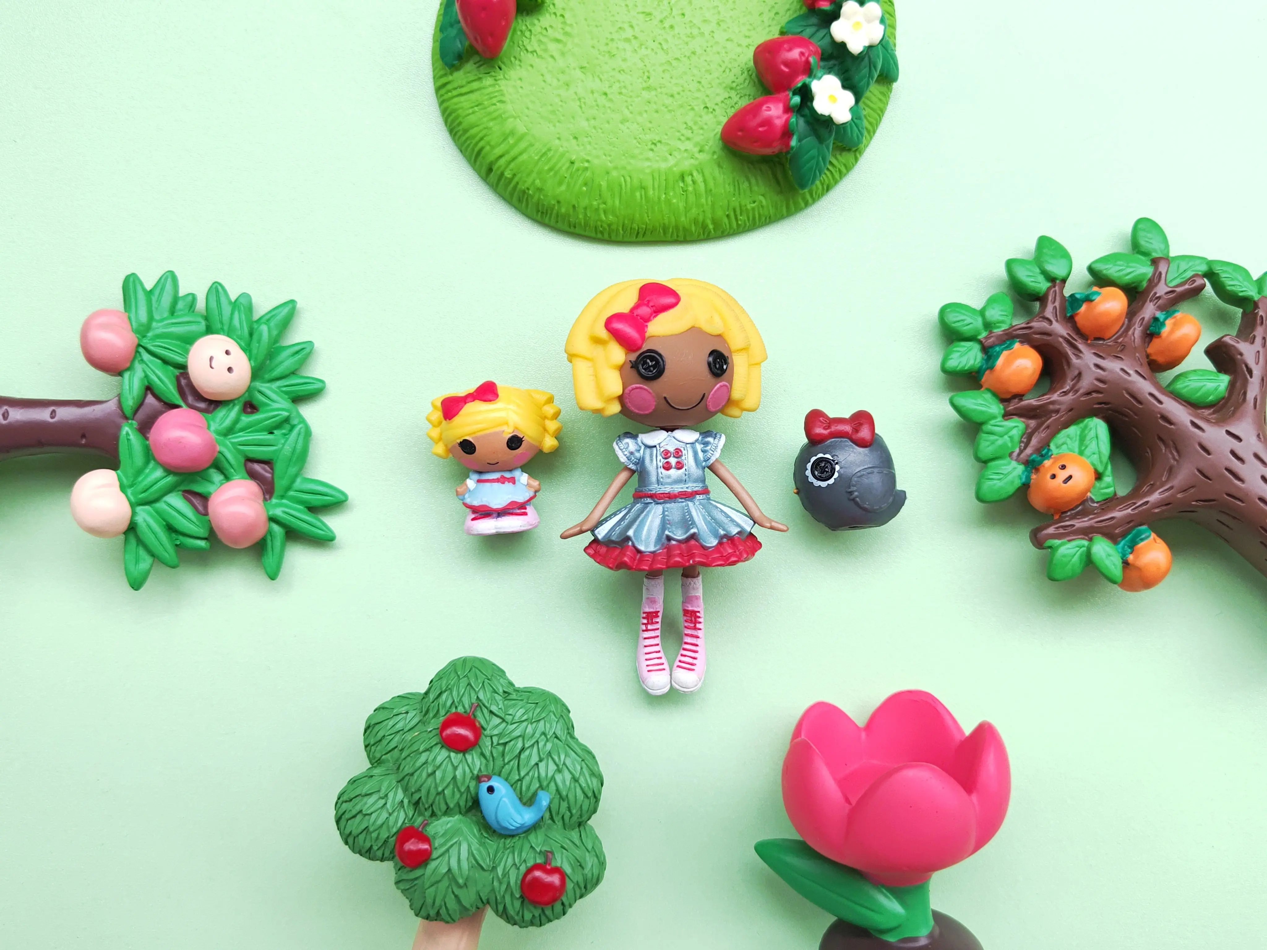 Коробочная кукла-игрушка Caiyun Lele Lalaloopsy стиль, около 7,5 см, различный небольшой дефект
