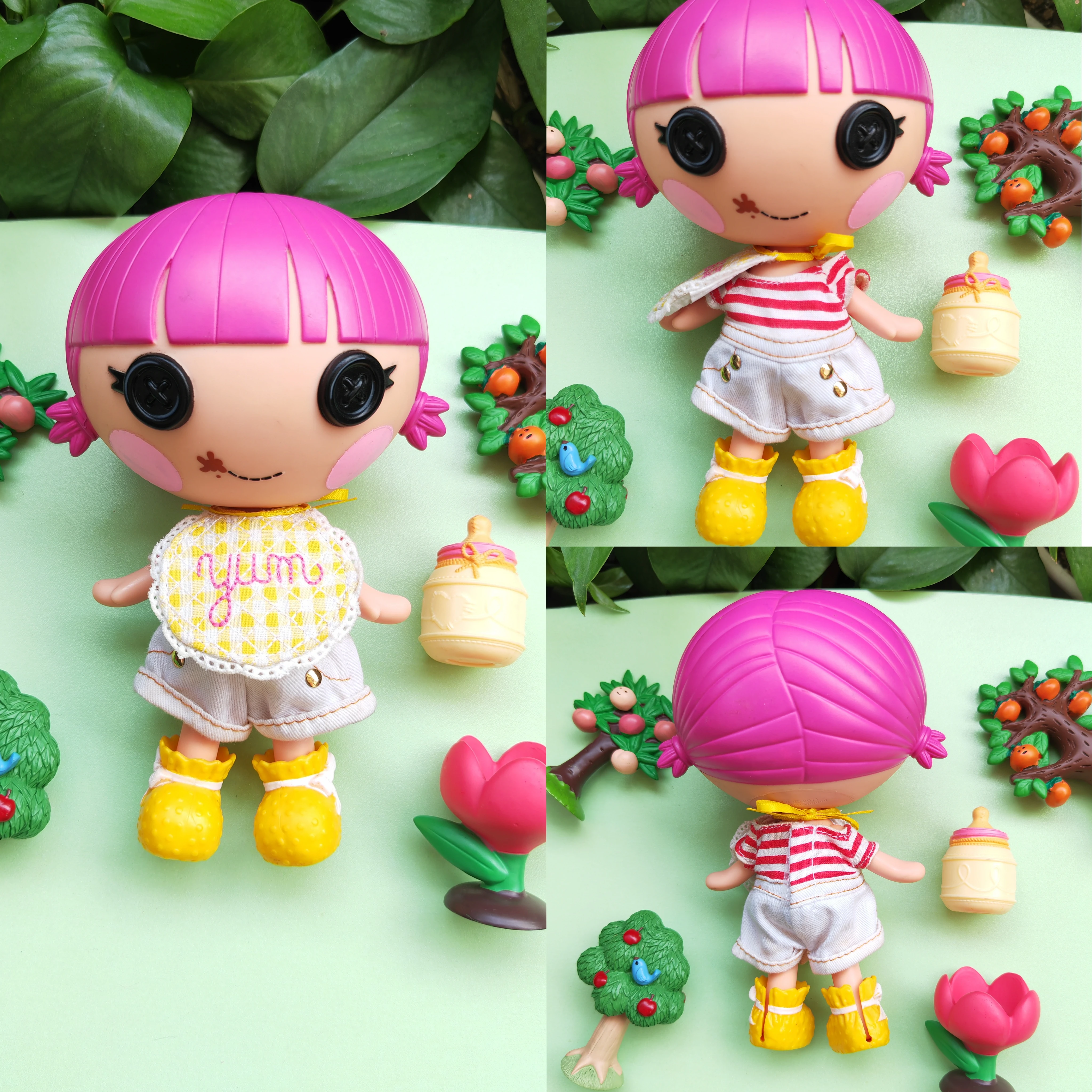 Кукла Lalaloopsy Lele, средняя 18 см, разные варианты с незначительными дефектами (оптом)