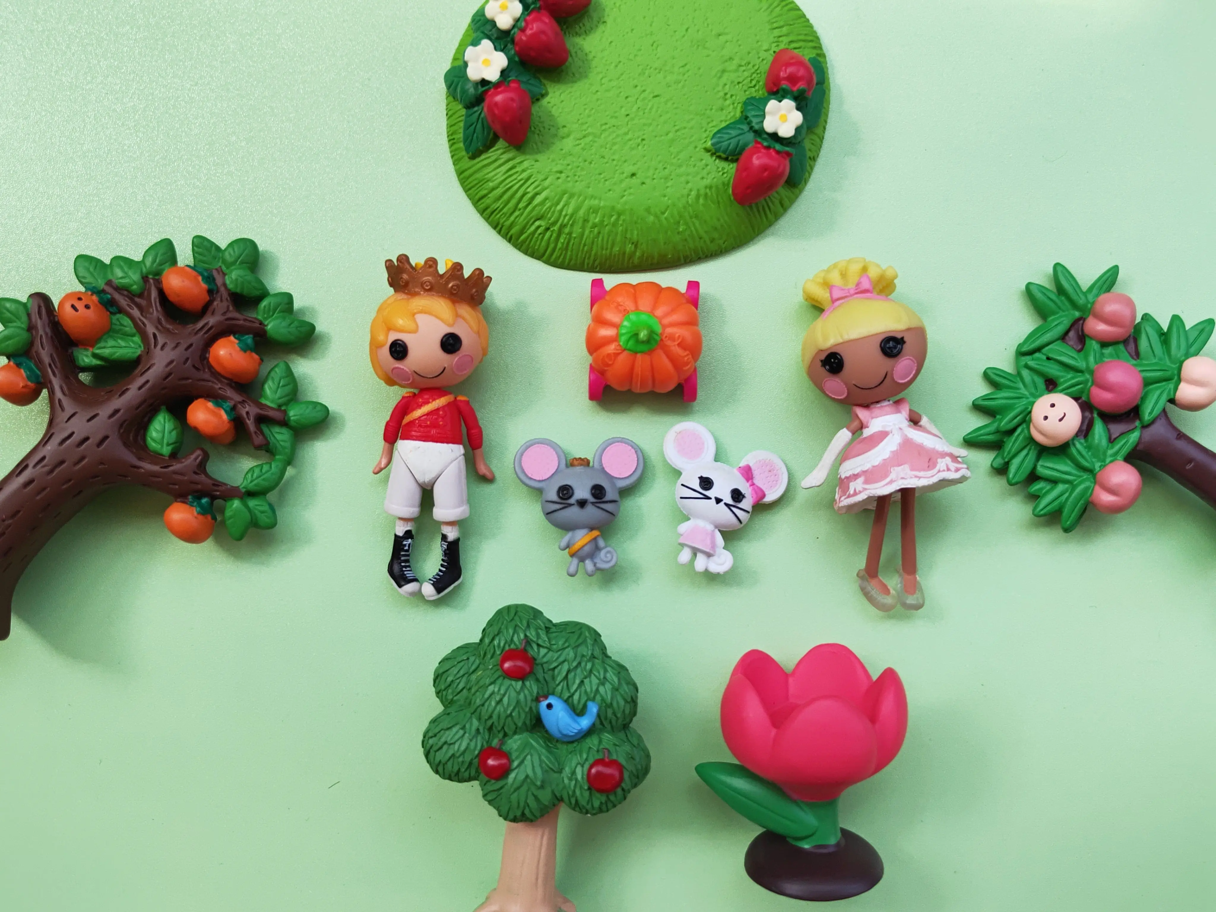 Коробочная кукла-игрушка Caiyun Lele Lalaloopsy стиль, около 7,5 см, различный небольшой дефект