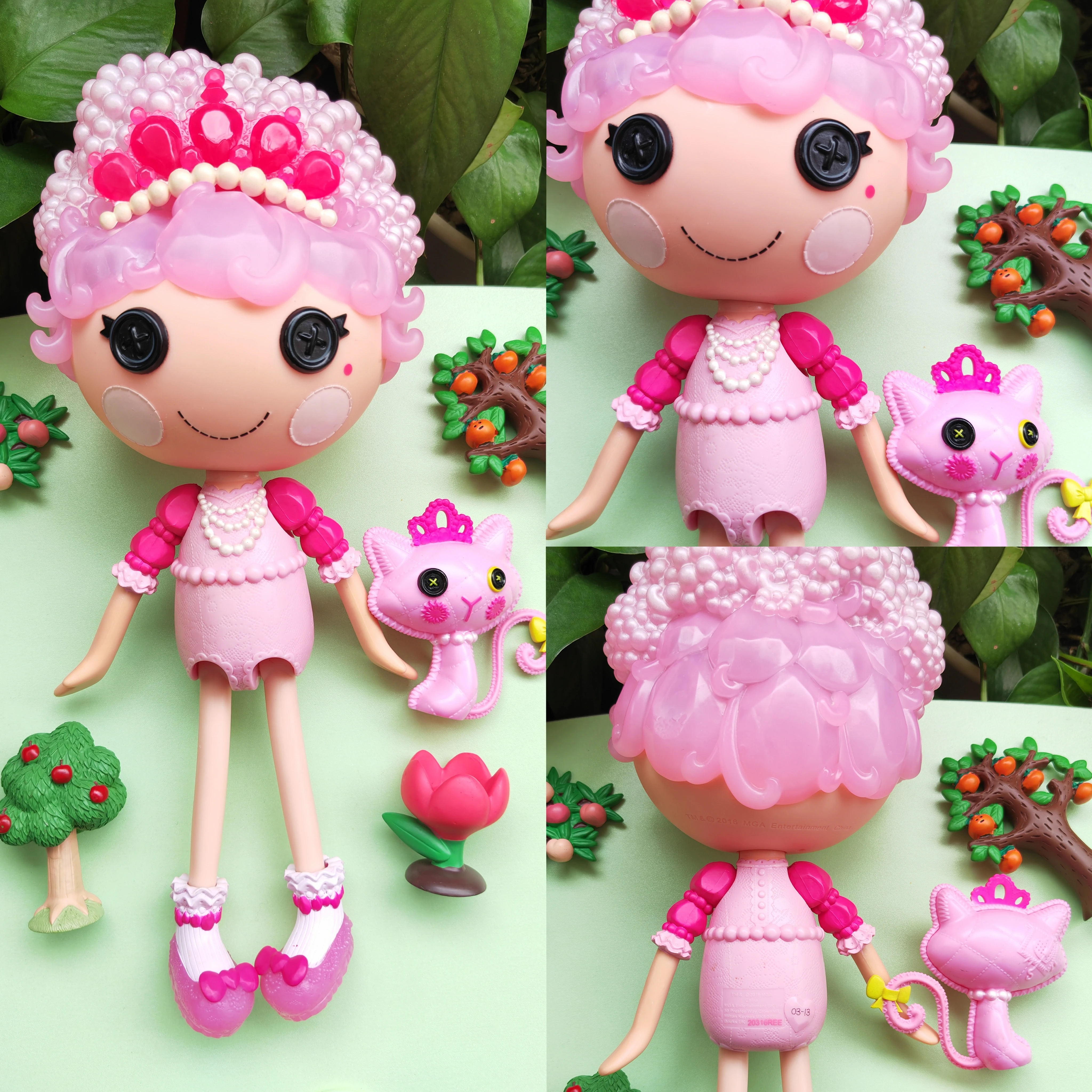 Кукла Caiyun в стиле Lalaloopsy, большая голова 9×8×2,2 см, разные модели с незначительными дефектами