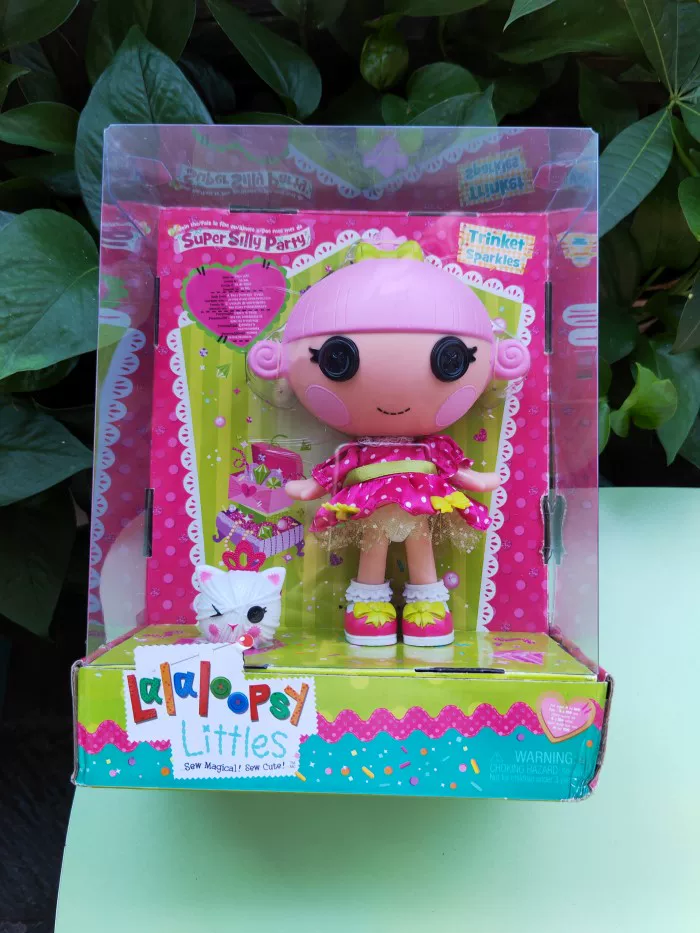 Средняя твёрдая кукла Lalaloopsy Lele, 18 см, русалка/ангел, коллекционная фигурка