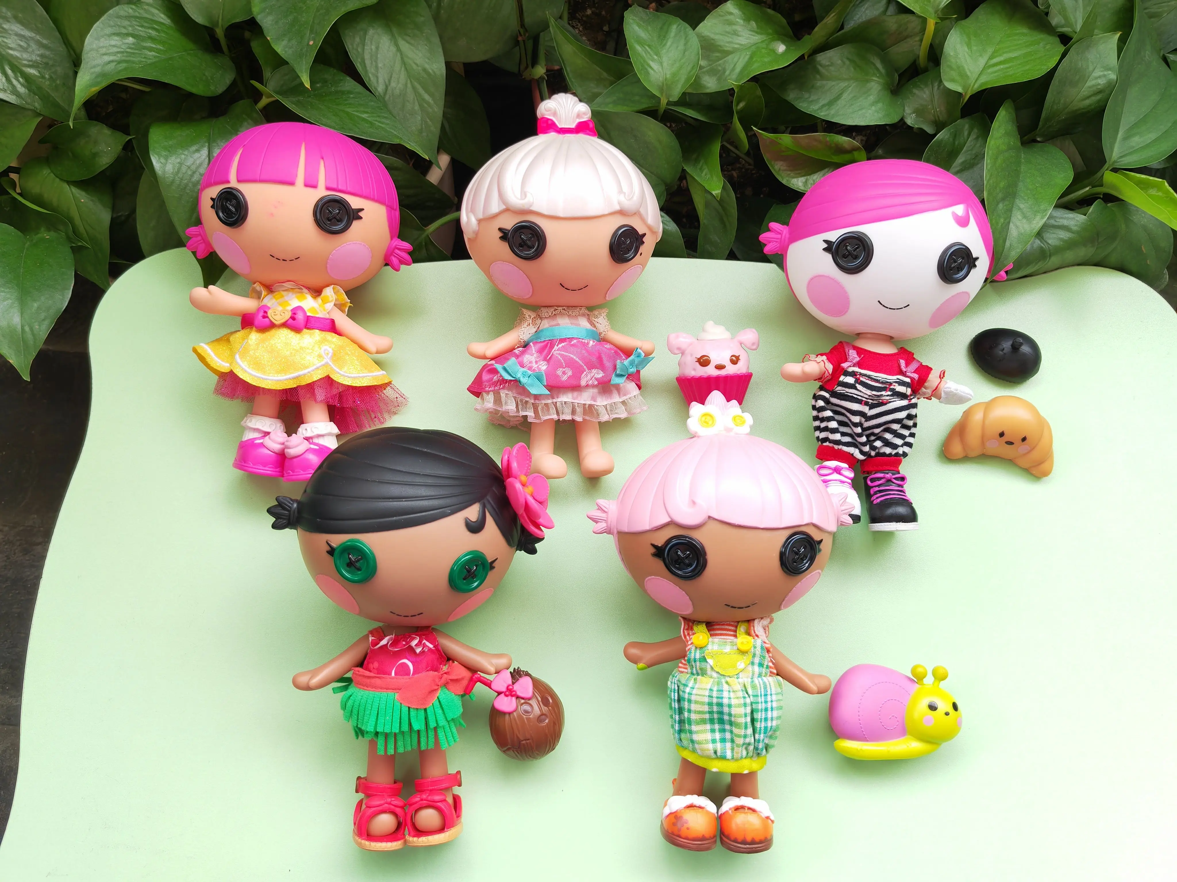 Кукла Lalaloopsy Lele, средняя 18 см, разные варианты с незначительными дефектами (оптом)