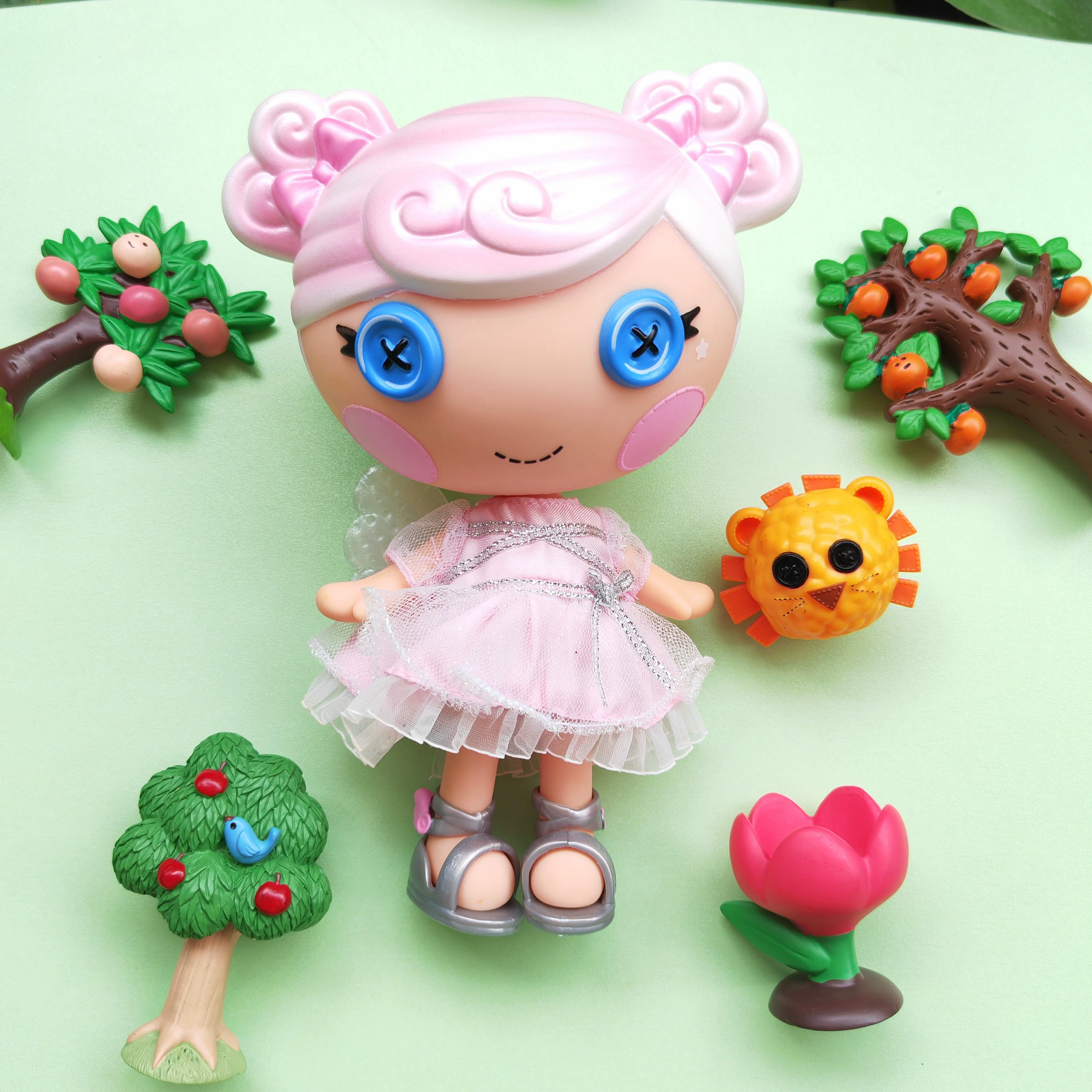 Кукла Lalaloopsy Lele, средняя 18 см, разные варианты с незначительными дефектами (оптом)