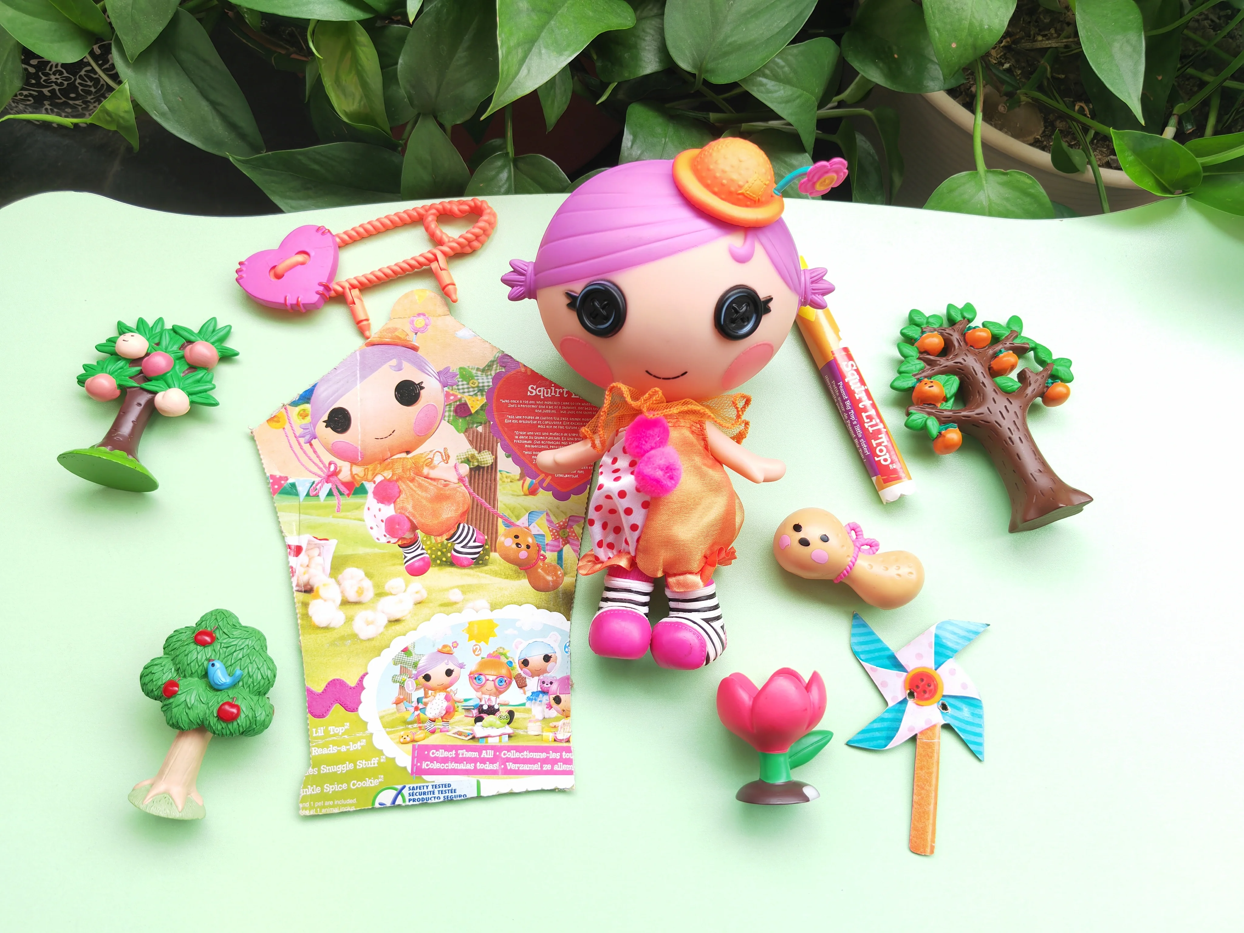Кукла Lalaloopsy Lele, средняя 18 см, разные варианты с незначительными дефектами (оптом)